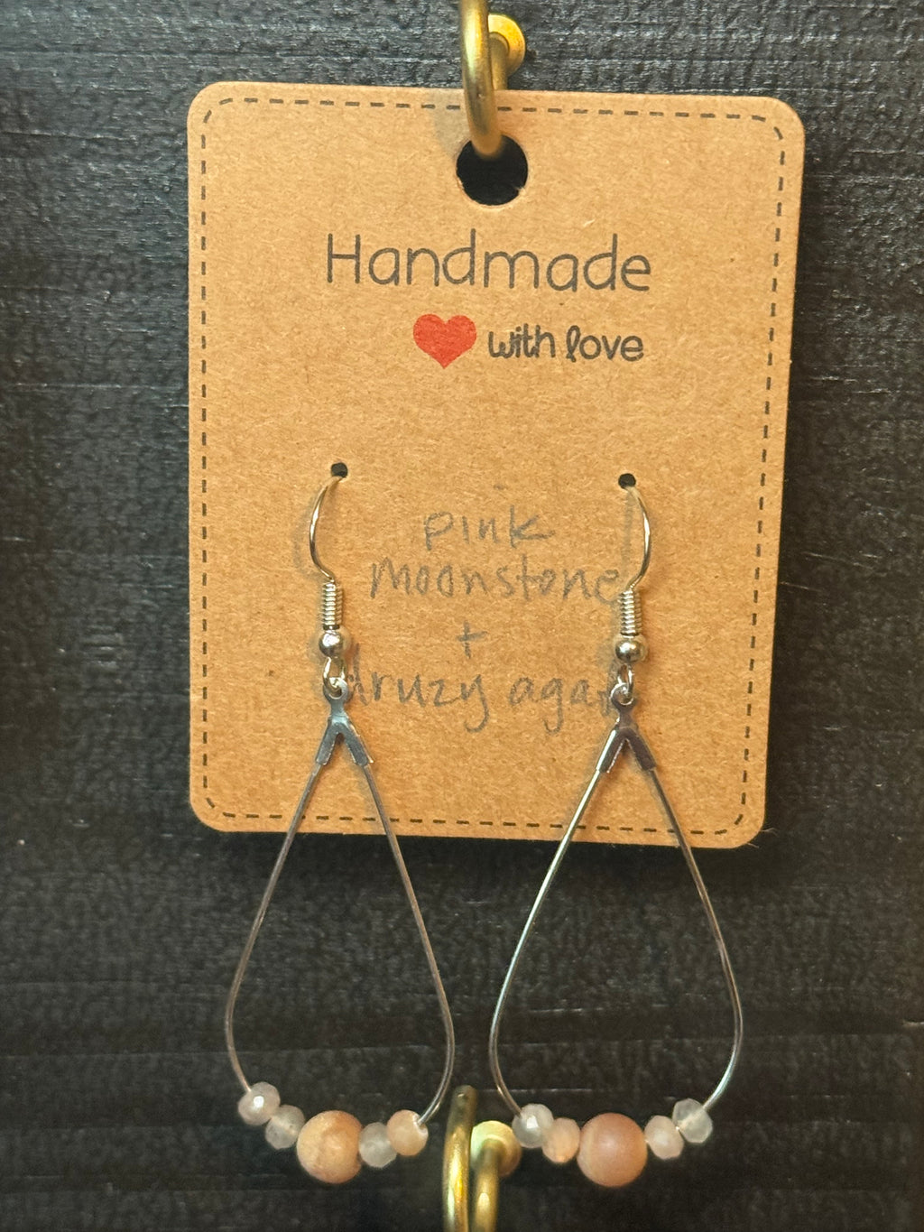 Boho Gemstone Earrings | Handmade Natural Stone Earrings | Choose Your Style