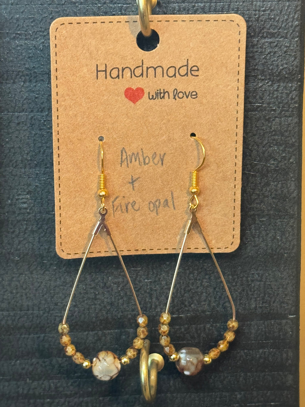 Boho Gemstone Earrings | Handmade Natural Stone Earrings | Choose Your Style