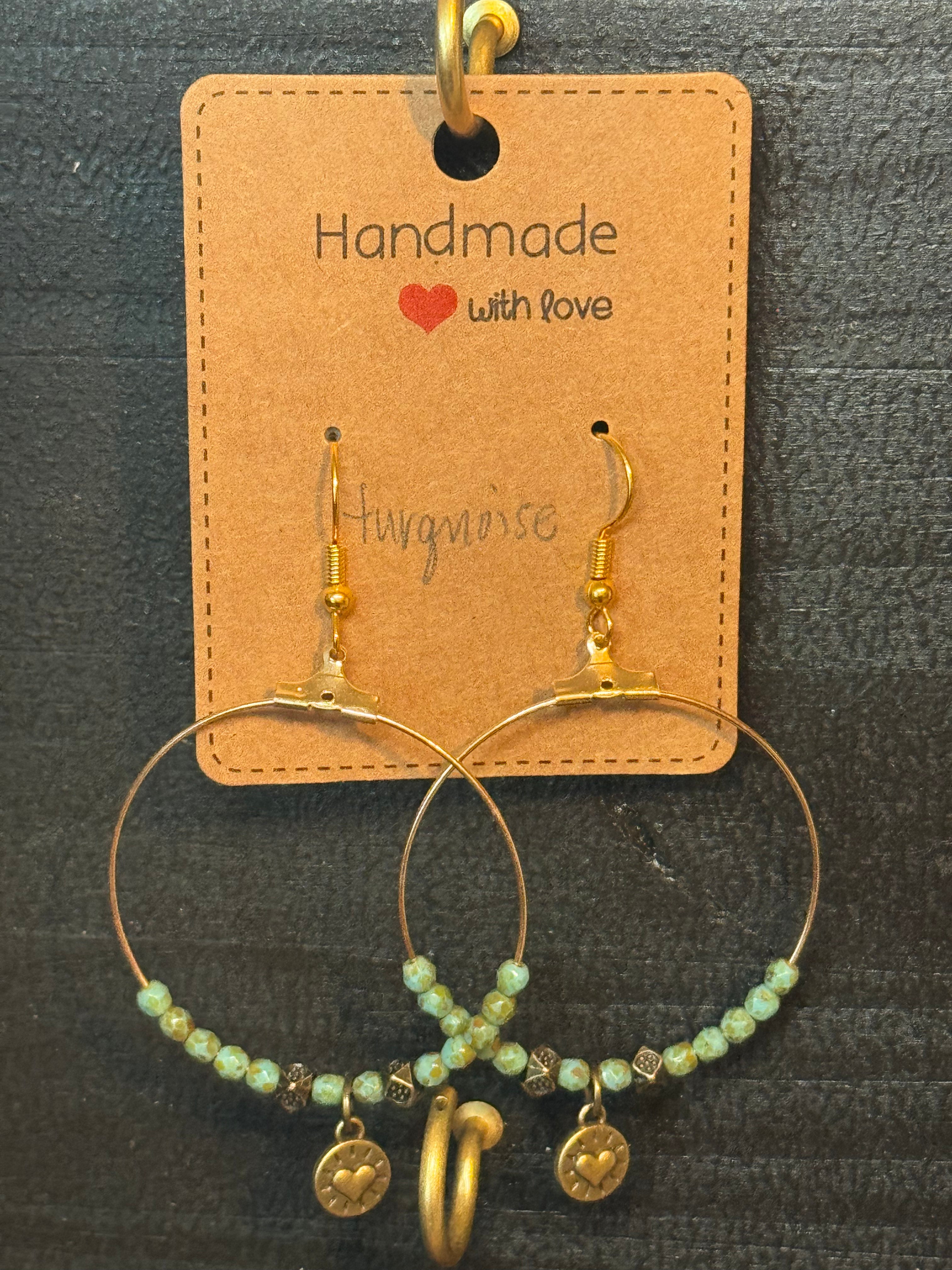 Boho Gemstone Earrings | Handmade Natural Stone Earrings | Choose Your Style
